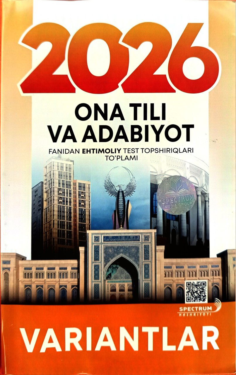 2026 Ona tili va adabiyot fanidan ehtimoliy test topshiriqlari to'plami Variantlar.jpg