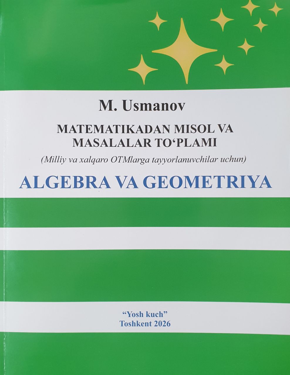 Matematikadan misol va masalalar to'plami Algebra va geometriya.jpg